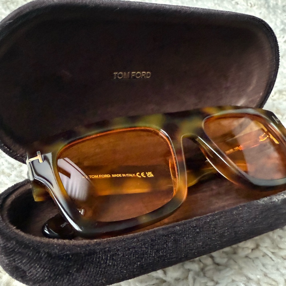 Tom Ford Brown Tortoise Sunglasses